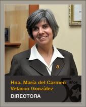 Hna. María del Carmen Velasco González, Directora